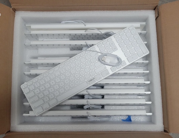 Apple USB Keyboard with Numeric Keypad A1243 NEW Box of 10 pcs Apple USB Keyboard with Numeric Keypad A1243 NEW Box of 10 pcs